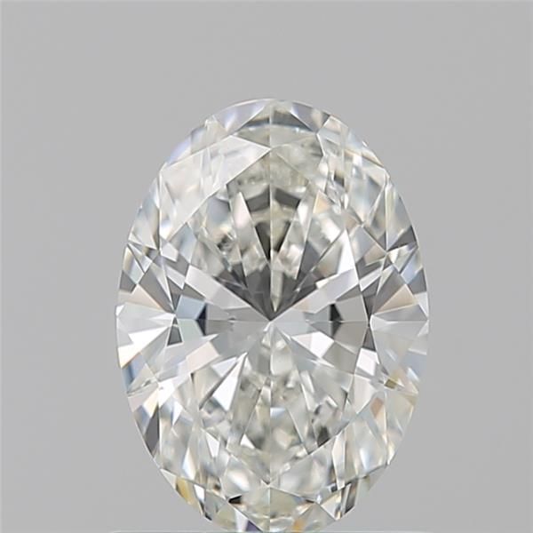 Diamante Naturale Taglio Ovale 0.9ct VG/VG H IF - GIA - 7.78x5.5x3.34mm
