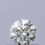 Diamante Naturale Taglio Brillante 0.37ct 3EX H VVS1 - IGI - 4.55x4.61x2.88mm