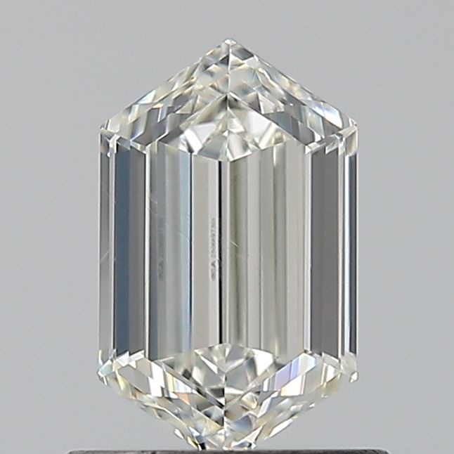 Diamante Naturale Taglio Esagonale 0.72ct VG/VG J VS1 - GIA - 7.2x4.31x2.67mm