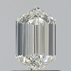 Diamante Naturale Taglio Esagonale 0.72ct VG/VG J VS1 - GIA - 7.2x4.31x2.67mm