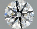 Diamante Naturale Taglio Brillante 0.67ct 3EX F VVS1 - GIA - 5.55x5.59x3.49mm