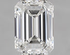 Diamante Naturale Taglio Smeraldo 1.01ct G/VG F VVS1 - IGI - 6.7x4.72x3.24mm
