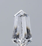 Diamante Naturale Taglio Particolare 0.3ct VG/G D VVS1 - GIA - 6.32x3.32x2.0mm