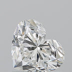 Diamante Naturale Taglio Cuore 1.01ct EX/EX H VVS2 - GIA - 5.76x6.74x4.29mm