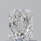 Diamante Naturale Taglio Radiant 0.53ct EX/EX E IF - GIA - 5.72x4.23x2.6mm