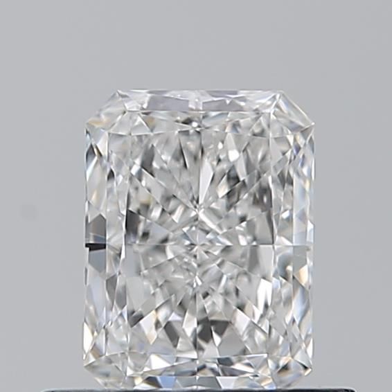 Diamante Naturale Taglio Radiant 0.53ct EX/EX E IF - GIA - 5.72x4.23x2.6mm