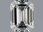Diamante Naturale Taglio Smeraldo 0.51ct VG/EX G VVS1 - GIA - 5.23x3.79x2.62mm