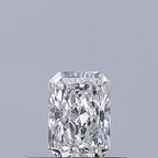 Diamante Naturale Taglio Radiant 0.32ct EX/EX D IF - GIA - 4.84x3.39x2.26mm