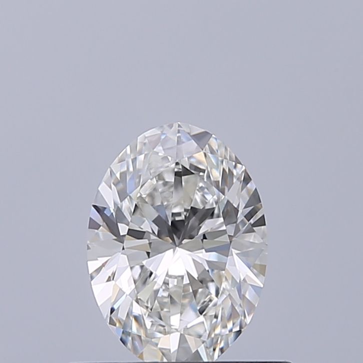 Diamante Naturale Taglio Ovale 0.52ct VG/EX F IF - GIA - 6.29x4.57x2.91mm