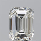 Diamante Naturale Taglio Smeraldo 0.9ct EX/EX H VVS2 - GIA - 6.28x4.53x3.16mm
