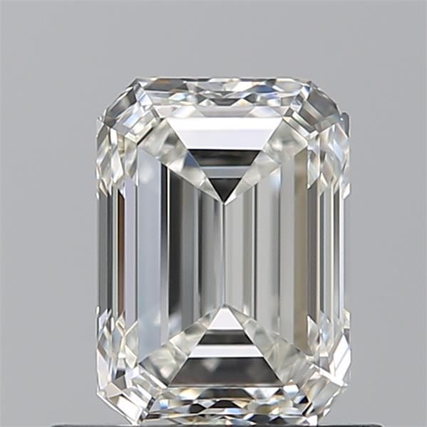 Diamante Naturale Taglio Smeraldo 0.9ct EX/EX H VVS2 - GIA - 6.28x4.53x3.16mm