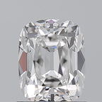 Diamante Naturale Taglio Old Miner 1.14ct EX/EX E VVS2 - GIA - 6.7x5.34x3.84mm