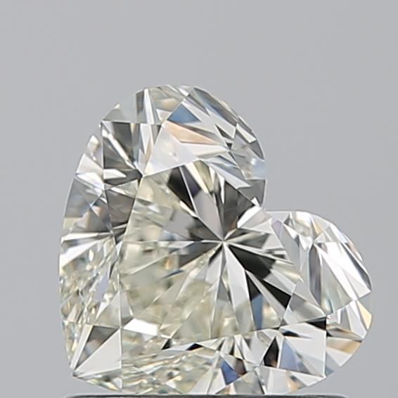 Diamante Naturale Taglio Cuore 1.01ct EX/EX J VVS2 - IGI - 5.95x6.86x4.12mm