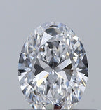 Diamante Naturale Taglio Ovale 0.35ct VG/EX D VVS2 - GIA - 5.55x4.06x2.43mm
