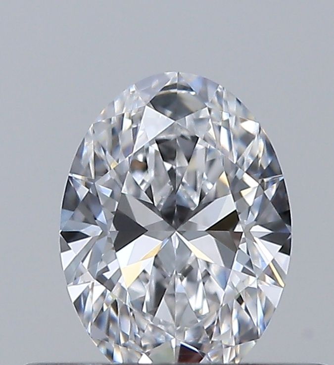Diamante Naturale Taglio Ovale 0.35ct VG/EX D VVS2 - GIA - 5.55x4.06x2.43mm