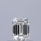 Diamante Naturale Taglio Smeraldo 0.45ct VG/EX F VS1 - GIA - 5.11x3.7x2.54mm