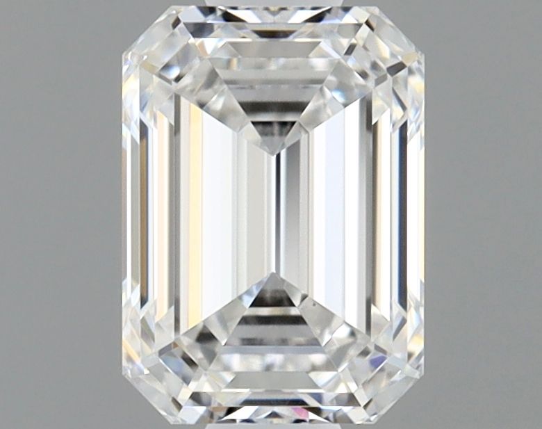 Diamante Naturale Taglio Smeraldo 0.61ct VG/EX D VS1 - GIA - 5.56x4.02x2.75mm