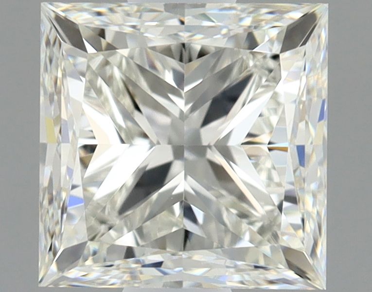 Diamante Naturale Taglio Princess 0.9ct VG/EX J VVS2 - GIA - 5.01x4.99x3.8mm