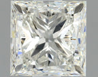 Diamante Naturale Taglio Princess 0.9ct VG/EX J VVS2 - GIA - 5.01x4.99x3.8mm