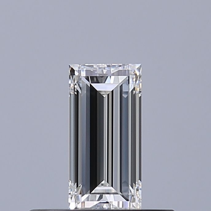 Diamante Naturale Taglio Baguette 0.32ct EX/EX E VVS1 - GIA - 5.84x2.84x1.95mm