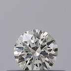 Diamante Naturale Taglio Brillante 0.23ct 3EX H IF - IGI - 3.93x3.98x2.42mm