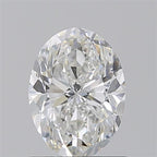 Diamante Naturale Taglio Ovale 1.01ct EX/EX F VS1 - GIA - 7.53x5.49x3.62mm