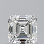 Diamante Naturale Taglio Asscher 0.71ct EX/EX I VVS1 - GIA - 4.88x4.72x3.32mm