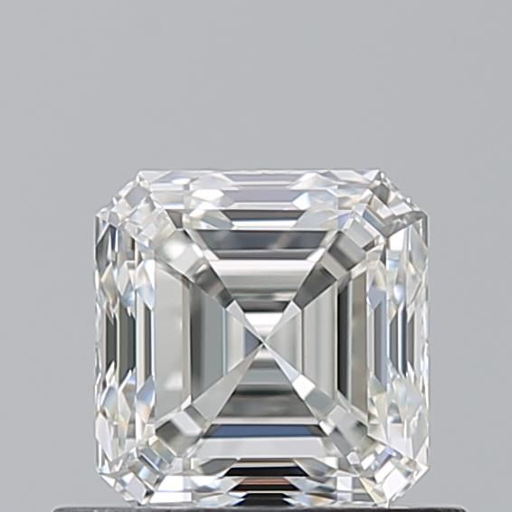 Diamante Naturale Taglio Asscher 0.71ct EX/EX I VVS1 - GIA - 4.88x4.72x3.32mm