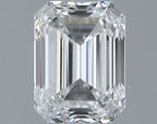 Diamante Naturale Taglio Smeraldo 0.5ct VG/EX E VVS2 - GIA - 4.99x3.75x2.6mm