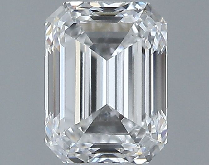 Diamante Naturale Taglio Smeraldo 0.5ct VG/EX E VVS2 - GIA - 4.99x3.75x2.6mm