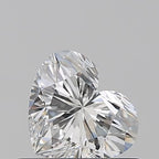 Diamante Naturale Taglio Cuore 0.51ct EX/EX G VVS1 - GIA - 4.83x5.59x3.34mm
