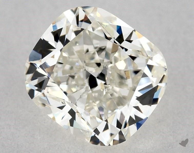 Diamante Taglio Cushion Brillante 0.9ct VG/VG J VVS2 - GIA - 5.65x5.12x3.66mm