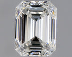 Diamante Naturale Taglio Smeraldo 0.5ct VG/EX F VS1 - GIA - 5.13x3.79x2.6mm