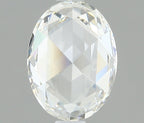 Diamante Naturale Taglio Rosetta 0.74ct EX/EX F IF - IGI - 6.91x5.11x2.49mm