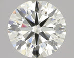 Diamante Naturale Taglio Brillante 1.51ct 3EX J VVS2 - IGI - 7.27x7.33x4.53mm