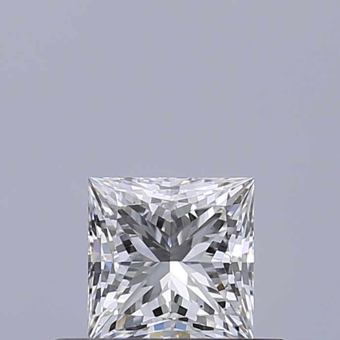 Diamante Naturale Taglio Princess 0.41ct VG/EX F VS2 - GIA - 4.05x4.03x2.97mm