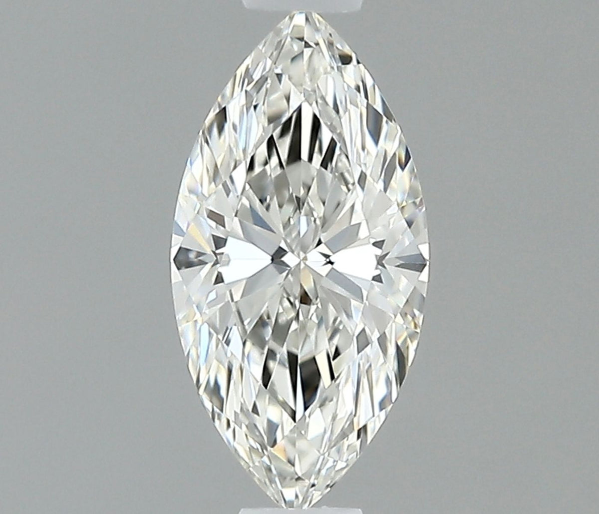 Diamante Naturale Taglio Marquise 0.4ct EX/EX H VVS1 - IGI - 7.66x3.84x2.39mm