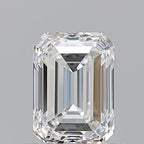 Diamante Naturale Taglio Smeraldo 1.01ct EX/EX F VVS1 - GIA - 6.45x4.67x3.26mm
