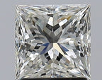 Diamante Naturale Taglio Princess 1.7ct EX/EX J IF - GIA - 6.54x6.52x4.74mm