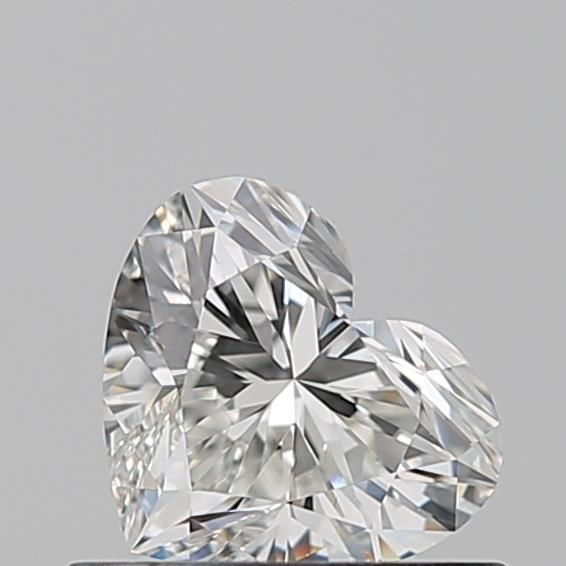 Diamante Naturale Taglio Cuore 0.51ct VG/VG H VS1 - GIA - 4.8x5.65x3.22mm