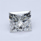 Diamante Naturale Taglio Princess 0.9ct VG/VG D VS1 - GIA - 5.3x5.1x3.83mm