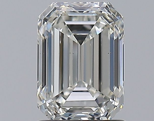 Diamante Naturale Taglio Smeraldo 1.39ct EX/EX I VS2 - GIA - 7.37x5.29x3.58mm