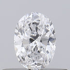 Diamante Naturale Taglio Ovale 0.24ct G/VG D VVS2 - GIA - 4.83x3.45x2.18mm