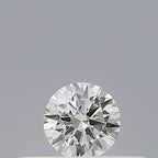Diamante Naturale Taglio Brillante 0.18ct 3EX H VVS1 - IGI - 3.61x3.64x2.2mm