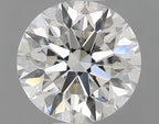 Diamante Naturale Taglio Brillante 1.3ct 3EX I VVS1 - GIA - 6.94x6.96x4.37mm