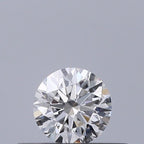 Diamante Naturale Taglio Brillante 0.26ct 3EX D VS1 - GIA - 4.05x4.08x2.55mm