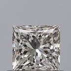 Diamante Naturale Taglio Princess 0.52ct VG/EX H IF - GIA - 4.3x4.3x3.23mm