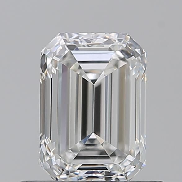 Diamante Naturale Taglio Smeraldo 0.8ct VG/VG F VVS2 - GIA - 6.24x4.41x2.94mm