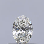 Diamante Naturale Taglio Ovale 0.31ct EX/EX F VVS1 - IGI - 5.53x3.84x2.32mm