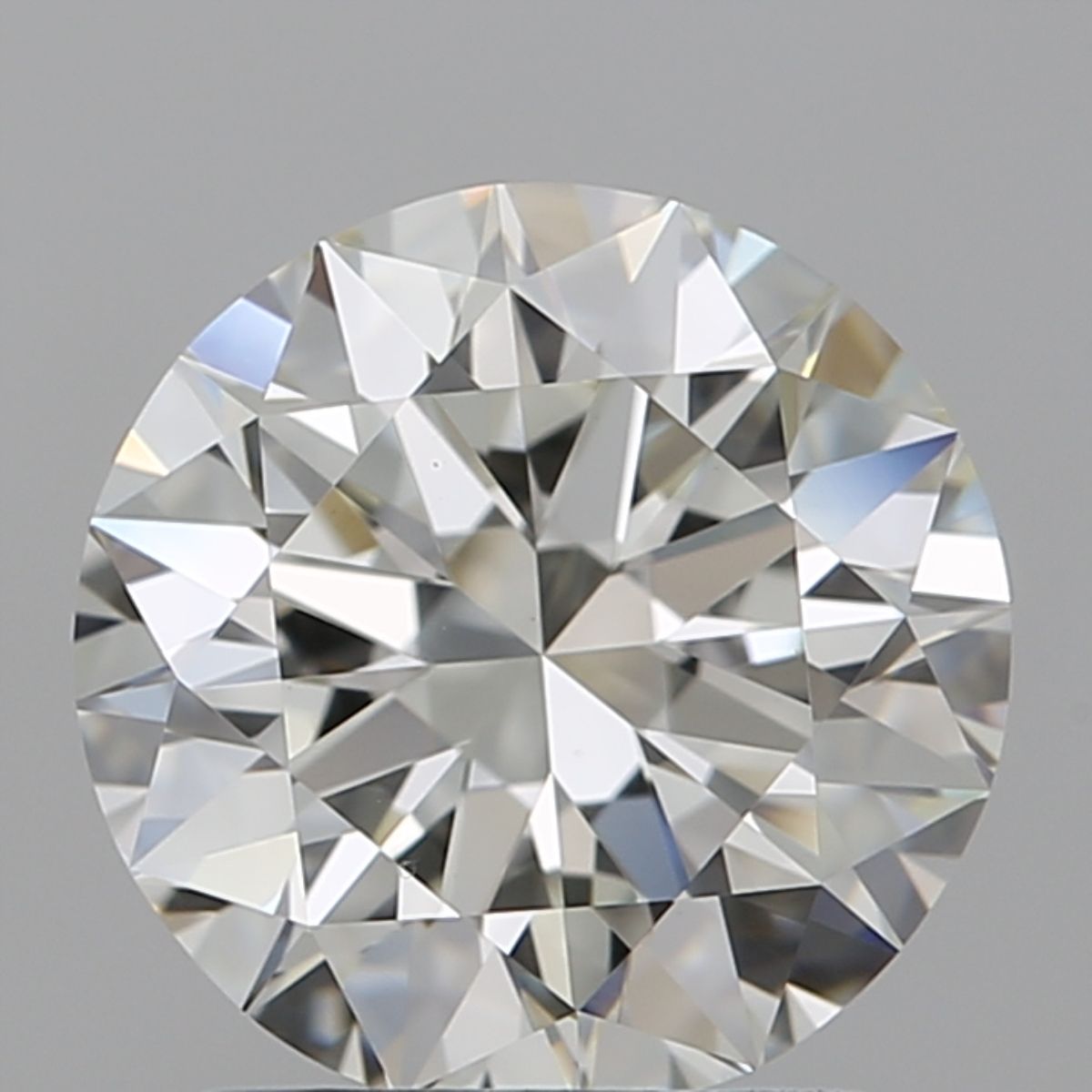 Diamante Naturale Taglio Brillante 1.5ct 3EX I VVS2 - IGI - 7.26x7.32x4.53mm